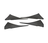 XEBRAD For Hyundai, Santa Fe 2019 2020 porte de voiture haut-parleur son Chrome haut-parleur couverture garniture cadre autocollant intérieur accessoire Garniture de haut-parleur de voiture(Schwarz)