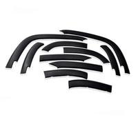 XÉBRAD For Jeep, Compass 2011-2016 voiture avant arrière garde-boue évasés Extension de roue arc couverture garniture noir accessoires extérieurs Couverture de garniture de passage de roue de voiture