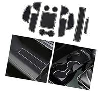 XEBRAD, for Mazda, CX-30 CX30 2019-2021 2022 Tapis en Caoutchouc, Tapis antidérapants Console Centrale Porte-gobelet antidérapant Tapis en Caoutchouc Accoudoir Coussinets de Rangement Fentes de Porte