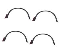 XÉBRAD For Mazda, CX-4 CX4 CX 4 2016 2017 2018 2019 passage de roue latéral de voiture évasés garde-boue noir garniture de sourcil de roue Couverture de garniture de passage de roue de voiture(4PCS)
