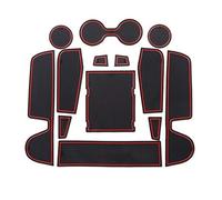XEBRAD For Mazda3 2019-2023 Tapis antidérapants for voiture, tapis de fente de porte de voiture, tapis d'accoudoir, porte-gobelet, tapis de console centrale, tapis en caoutchouc, accessoires Mazda3, 1