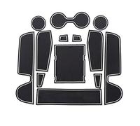 XEBRAD For Mazda3 2019-2023 Tapis antidérapants for voiture, tapis de fente de porte de voiture, tapis d'accoudoir, porte-gobelet, tapis de console centrale, tapis en caoutchouc, accessoires Mazda3, 1