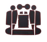 XEBRAD For Mazda3 2019-2023 Tapis antidérapants for voiture, tapis de fente de porte de voiture, tapis d'accoudoir, porte-gobelet, tapis de console centrale, tapis en caoutchouc, accessoires Mazda3, 1