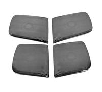 XEBRAD For NISSAN, Sylphy Sentra 2020 voiture une colonne haut-parleur décoration porte klaxon couverture haut-parleur Net Protection style Garniture de haut-parleur de voiture(Black-01)