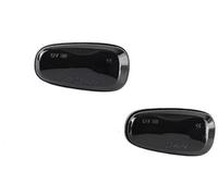 XEBRAD for Opel, for Zafira A 1999-2005, for Astra G 1998-2009, Clignotant, indicateur de feu de Position latéral LED, Panneau 12V, répéteur de Lampe Clignotant de Voiture(Black Dynamic Smoke a)