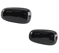 XEBRAD for Opel, for Zafira A 1999-2005, for Astra G 1998-2009, Clignotant, indicateur de feu de Position latéral LED, Panneau 12V, répéteur de Lampe Clignotant de Voiture(Black No Dynmaic Smoke)