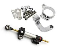 XEBRAD for, R1200 CL GS 2013-2018 2017 2016 2015 2014, kit de montage support d'amortisseur stabilisation direction en aluminium for moto Unité de contrôle de conduite pour moto(BLACK 9)