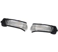 XEBRAD for Toyota, for Corolla, for AURIS 2010 11 2012 2013 2014, indicateur de rétroviseur d'aile de Porte, Clignotant de rétroviseur latéral LED Clignotant de Voiture(Black Left)