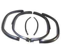 XÉBRAD For Toyota, fortuner 2015 2016 2017 2018 2019 passage de roue de voiture évasés accessoires de sourcil de roue Couverture de garniture de passage de roue de voiture