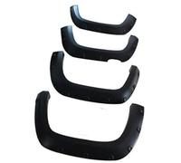 XÉBRAD For VW, Amarok 2009 2010 2011 2012 2013 2014 2015 2016 2017 2018, garde-boue de voiture à double cabine, accessoires évasés Couverture de garniture de passage de roue de voiture(Matte black)