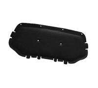 XEBRAD For VW, for Jetta, VS5 2019 capot avant moteur coussinet phonique isolation thermique tapis en coton couverture insonorisée thermique Bouclier thermique moteur(BLACK Pet)