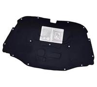 XEBRAD For VW, for Touareg, 7L 2002-2010 Coussin d'isolation de moteur de capot de voiture Couverture de doublure de coussin de coton insonorisé et thermique Bouclier thermique moteur(BLACK Style 2)