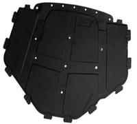 XEBRAD For , X5 X6 E70 E71 2008-2013 Isolation thermique et phonique Coton Capot avant Coussinet de moteur Couverture Tapis insonorisant Bouclier thermique moteur