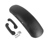 XEBRAD Garde-Boue Avant de Moto, Garde-Boue, Garde-Boue, Couverture de Protection Contre Les éclaboussures, rétro Cafe Racer, for BMW, RNINET R Nine T NINET R9T Garde-Boue de Moto(Schwarz)