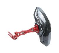 XEBRAD Garde-boue de moto arrière en aluminium for ABS imprimé fibre carbone for BANDIT 1200 Pièce de rechange de garde-boue de moto(Rot)
