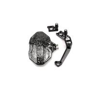 XEBRAD Garde-boue de moto for TMAX560 for Tmax-560 2022-2023 arrière roue Kit cadre plaque d'immatriculation Pièce de rechange de garde-boue de moto(Forged carbon1)
