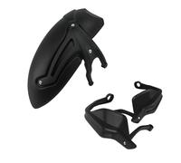 XEBRAD Garde-Boue de Pneu de Garde-Boue arrière de Moto, Garde-Boue de Levier d'embrayage de Frein, for BMW, R Nine TR NINET 9 TR NINET 2014-2020 Garde-Boue de Moto(One Set BK)