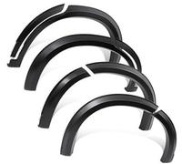 XÉBRAD Garde-boue de voiture for Mitsubishi, Montero Outlander 2015 - 2021, garde-boue évasé, passage de roue, protecteur de sourcil de roue noir Couverture de garniture de passage de roue de voiture