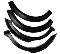 XÉBRAD Garde-boue de voiture garde-boue évasés passage de roue protecteur de sourcil de roue noir, for Toyota, Innova Kijang 2016-2020 Couverture de garniture de passage de roue de voiture