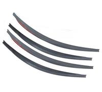 XÉBRAD Garde-boue évasés garde-boue arc roue sourcils lèvres bandes autocollant garniture, for VW, Passat B6 B5 B7 B8 Golf POLO Jetta, Couverture de garniture de passage de roue de voiture