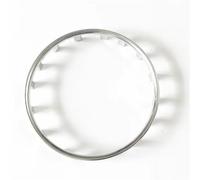 XEBRAD Garniture de Volant ABS, Badge de Volant Volant, emblème Central, Cadre de Logo, Paillettes, for Audi, Q5 2013-2017 Autocollant décoratif pour Volant(Style A)