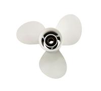 XEBRAD Hélice de Moteur de Bateau Hors-Bord en Aluminium 663-45952-02-EL, for Yamaha, 25-60HP Hélice de Bateau