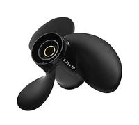 XEBRAD Hélice hors-bord 9,9-20HP 48-897752A11 de bateau d'alliage d'aluminium,25 x 10 Pale d'hélice hors-bord marine