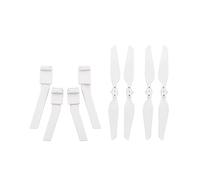XEBRAD Hélice Train d'atterrissage Jambes Tampon en Caoutchouc Garde d'hélice Protecteur de Drone FIMI X8 SE quadrirotor Drone Accessoires Protection d'hélice de Drone(White kit B)