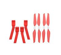 XEBRAD Hélice Train d'atterrissage Jambes Tampon en Caoutchouc Garde d'hélice Protecteur de Drone FIMI X8 SE quadrirotor Drone Accessoires Protection d'hélice de Drone(Red kit B)