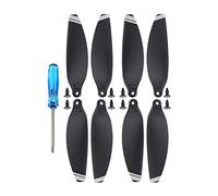 XEBRAD Hélices 4726F, for DJI, for drone Mavic Mini/Mini 2, hélices de rechange légères, accessoires lame, ventilateurs d'aile, pièces Pale d'hélice de drone(2Pair Silver)