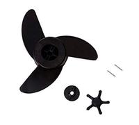XEBRAD Hélices de bateau, accessoire moteur hors-bord électrique, for accessoires montage moteurs pêche à la traîne ET44L ET54L D65L/bateau 3 pales Pale d'hélice hors-bord marine