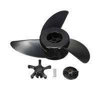 XEBRAD Hélices de moteur bateau, pièces hors-bord, lame ventilateur d'hélice ET34ET44ET54 9CM, for Haibo ET34 ET44 ET54 Pale d'hélice hors-bord marine