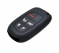 XÉBRAD Housse de Protection en Silicone for clé de Voiture, for Jeep, Grand, Cherokee, Renegade, for Chrysler, 200 300, for Dodge, RAM Coque de clé de Voiture