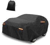 XEBRAD Housse de Voiture Automatique Housse de Protection pour Voiture Odyssey, imperméable, UV et Toutes Saisons avec côté Gauche, pour Fermeture éclair 210D
