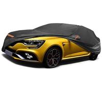 XEBRAD Housse de Voiture Automatique Housse de Voiture pour Renault, pour Megane 2016 - 2023, pour Peva, imperméable, Coupe-Vent, Toutes Saisons, avec Droite, pour Fermeture éclair