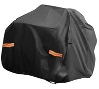XEBRAD Housse de Voiture Automatique Housse de VTT pour Canam pour Outlander XT 700/X Mr 700 étanche 4 Roues Quad extérieur Protection Contre Le Soleil et la Pluie 210D-PU(Schwarz)