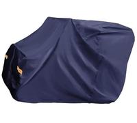 XEBRAD Housse de Voiture Automatique Housse Utv pour Pioneer 1000, étanche, côté extérieur, Protection Contre Le Soleil et la Pluie, 210D-PU, Noir, 298x160x195cm(Black Navy Blue)