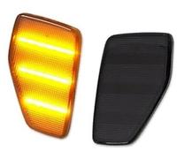 XEBRAD Indicateur de rétroviseur latéral 2 pièces, for Hummer H3 2006-2010 H3T 2009-2010 39smd Canbus LED pare-chocs garde-boue feu de position latéral clignotants ambre OEM #15873638 Clignotant de vo