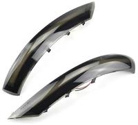 XEBRAD Indicateur de rétroviseur latéral 2 pièces, for VW, for Touareg, I MK1 7L 2007 2008 2009 2010, clignotant dynamique de voiture, lumière LED séquentielle de rétroviseur latéral Clignotant de voi