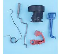XEBRAD Interrupteur d'admission de réparation tronçonneuse, tige d'accélérateur commande, for Husqvarna, 357XP 359 346XP 345 340 350 351 353 Pièces rechange EPA Kit d'interrupteurs pour tronçonneuse