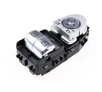 XEBRAD Interrupteur de commande de fenêtre, for Mercedes, Vito W447 2015-2018 2059050302 A2059050302 Interrupteur de vitre de voiture(Schwarz)