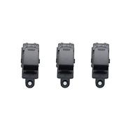 XEBRAD Interrupteur de lève-vitre électrique automatique, bouton de commutation de lève-vitre côté conducteur gauche, S-Cross Vitara Interrupteur de vitre de voiture(3pc Single switch)
