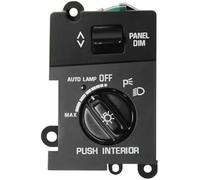 XEBRAD Interrupteur de phare avant for Lincoln, Town Car Base/Cartier/Executive/Signature 1995-1997 Touring Edition 1995 1997 Avant F7VZ11654AA F4VY11654A Unité de commande de phares automobiles