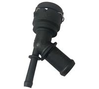 XEBRAD Joint de durite de chauffage de véhicule Bride de Thermostat pour liquide refroidissement, connecteur tuyau chauffage, débordement radiateur, pour réservoir, pour Vw, pour Golf Mk6, pour