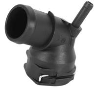 XEBRAD Joint de durite de chauffage de véhicule Connecteur de bride tuyau radiateur voiture, remplacement 3C0122291 3C0122291D, pour, Seat, Skoda, pour Vw noir