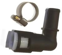 XEBRAD Joint de durite de chauffage de véhicule Mise à niveau 800-416 plus solide que le chauffage, pour tuyau de liquide refroidissement, connecteur coudé 90 degrés déconnexion