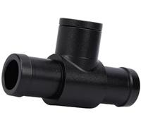 XEBRAD Joint de durite de chauffage de véhicule Valve de purge liquide refroidissement, connecteur tuyau chauffage en alliage d'aluminium usiné CNC avec revêtement anodisé remplacement