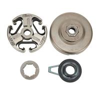 XEBRAD Kit d'assemblage de tambour d'embrayage, for Husqvarna, 372 372XP 371 365 362, tronçonneuse, tondeuse à gazon, pignon, jante, roulement aiguilles, engrenage vis sans fin Ensemble d'embrayage