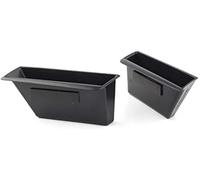 XEBRAD Kit de bac rangement pour accoudoir poignée porte pour avant voiture, pour Mercedes-Benz W204 C180 C250 C350 2008-2014 boîte de rangement pour poignée de porte de voiture