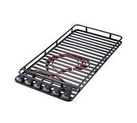 XEBRAD Kit de Barres Toit Rondes à 6 lumières 1/10, for Traxxas, Accessoire for 4 chenilles RC Galerie de Toit pour Voiture Miniature